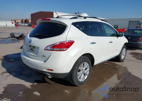 2013 Nissan Murano Sl from USA, damaged, VIN JN8AZ1MU8DW209300